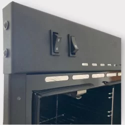 Unıvercal Çift Brulörlü LPGli Karavan Fırını 220W
