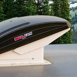 Maxxfan Deluxe 12V Uyku Kliması, Fanlı Heki White