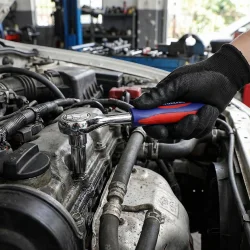 WORKPRO WP200555 1/4’ 1/2’’ 38 Parça Cr-V Lokma ve Topaç Cırcır Araç Tamir Seti