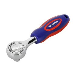 WORKPRO WP200555 1/4’ 1/2’’ 38 Parça Cr-V Lokma ve Topaç Cırcır Araç Tamir Seti