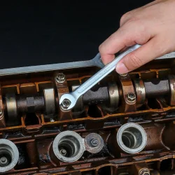 WORKPRO WP202504 6-32mm 23 Parça CR-V Profesyonel Kombine Anahtar Takımı + Bez Taşıma Kılıfı