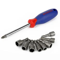 WORKPRO WP202566 1/4’ 3/8’’ Metrik/İnç 63 Parça Cr-V Profesyonel Lokma Takımı