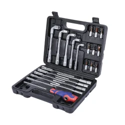 WORKPRO WP204003 26 Parça Cr-V Profesyonel Motosiklet Tamir Alet Seti