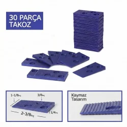 WORKPRO WP204302 33 Parça Laminant/Parke Ahşap Zemin Döşeme Montaj Seti