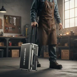 WORKPRO WP209089 145 Parça CR-V Profesyonel El Aleti Tamir Seti Tamir Bakım Çantası