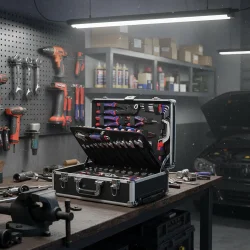 WORKPRO WP209089 145 Parça CR-V Profesyonel El Aleti Tamir Seti Tamir Bakım Çantası