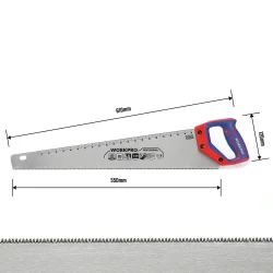 WORKPRO WP215012 550mm SK5 11 TPI Ağır Hizmet Tipi El Testeresi