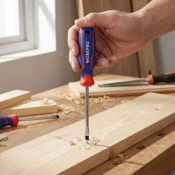 WORKPRO WP221013 3x75mm CR-V Profesyonel Düz Tornavida