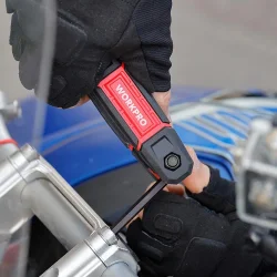 WORKPRO WP222029 9 Parça CR-V İnç Çakı Tipi Profesyonel Allen Anahtar Takımı