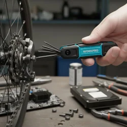 WORKPRO WP222030 8 Parça CR-V Çakı Tipi Torx Profesyonel Allen Anahtar Takımı