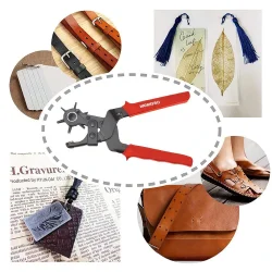 WORKPRO WP231077 6 Uçlu Profesyonel Kemer Delme Pensesi