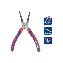 WORKPRO WP231152 180MM Cr-V Düz Yaylı Profesyonel İç Segman Pensesi