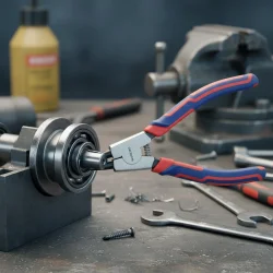 WORKPRO WP231152 180MM Cr-V Düz Yaylı Profesyonel İç Segman Pensesi