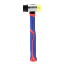 WORKPRO WP241036 40mm Fiberglas Saplı Çift Başlı Hassas Lastik Çekiç
