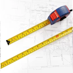 WORKPRO WP261008 3Mx16mm/10Ft. Naylon Kaplama Sarı Çelik Şerit Metre