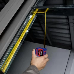 WORKPRO WP261010 7,5Mx25mm/25Ft. Naylon Kaplama Sarı Çelik Şerit Metre