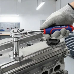 WORKPRO WP271009 1/2’ Cr-V Profesyonel Cırcır Lokma Kolu