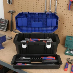 WORKPRO WP283016 16’’ Metal Kilitli Plastik Takım Çantası