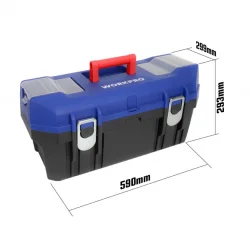 WORKPRO WP283018 22’’ Metal Kilitli Plastik Takım Çantası