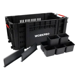 WORKPRO WP283028 46Lt 55,7x32,2x25cm Üstü Açık Profesyonel Takım Çantası