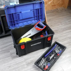 WORKPRO WP283031 38Lt 56x34x33cm Kilitli Profesyonel Takım Çantası