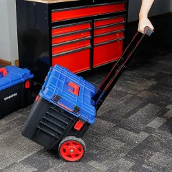 WORKPRO WP283032 54Lt 56x44,2x50cm Tekerlekli Kilitli Profesyonel Takım Çantası