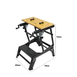 WORKPRO WP289027 100Kg 6 Kademe Ayarlanabilir Profesyonel Katlanabilir Çalışma Tezgâhı