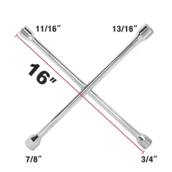 WORKPRO WP314005 17 19 21 23 Cr-V 400mm 4 Kollu Profesyonel Bijon Anahtarı