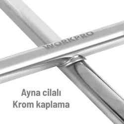 WORKPRO WP314006 17 19 21 1/2’’ Cr-V 400mm 4 Kollu Profesyonel Bijon Anahtarı