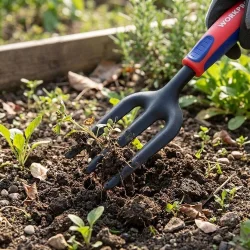 WORKPRO WP331027 290x82mm Çelik Profesyonel Mini Bahçe Çatalı