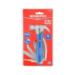 WORKPRO WP382018 12 IN 1 Çok Fonksiyonlu Profesyonel Çekiçli Pense Seti