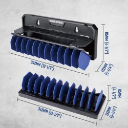 WORKPRO WP433073 Çok Amaçlı El Aleti Duvar Askı/Depolama Rafı