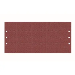 WORX WA2029 185x95mm 60, 80, 120 Kum, 15 Adet Cırtlı Universal Zımpara Kâğıdı Seti