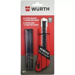 Würth Falçata Seti 18 mm (1 Falçata-13 Bıçak)