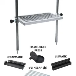 YÜKSEKLİK AYARLI IZGARA KÜÇÜK SET
