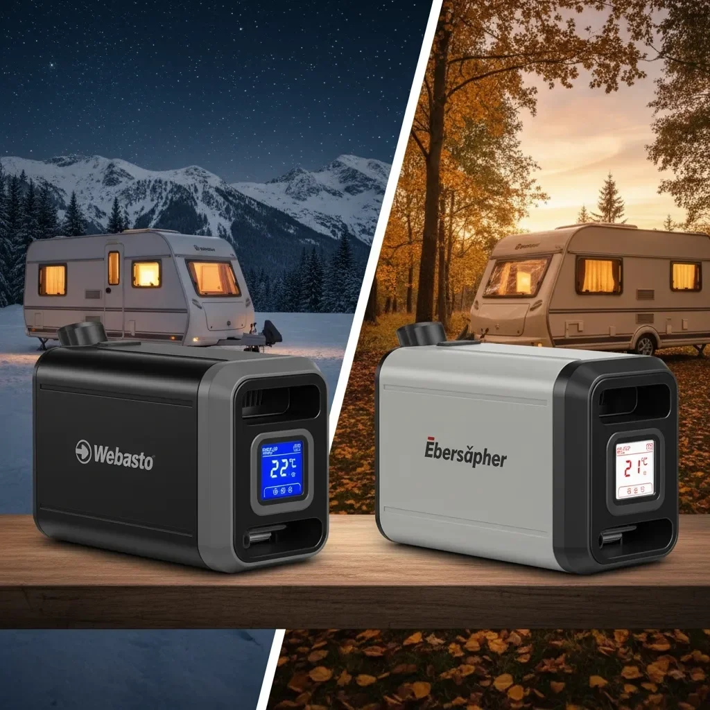 Karavan Isıtıcı Seçimi Webasto mu Eberspacher mi? Karşılaştırmalı Rehber