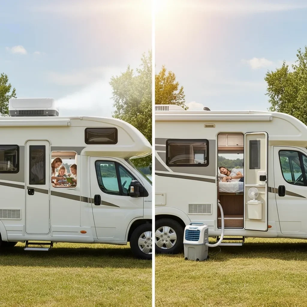 Karavan Tavan Kliması vs. Portatif Kabin Kliması Hangisi Sizin İçin Uygun?