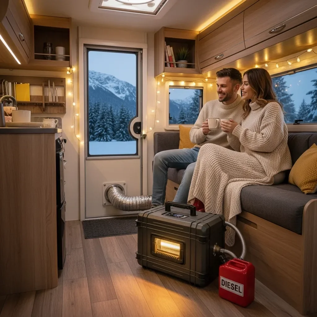 Karavanda Taşınabilir Çanta Tipi Dizel Isıtıcıların En Büyük Avantajları