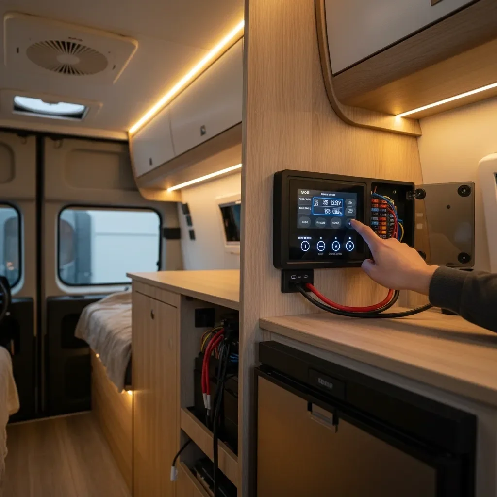 Karavan Elektrik Kontrol Paneli (CBE vb.) Tesisata Nasıl Bağlanır ve Ne İşe Yarar?