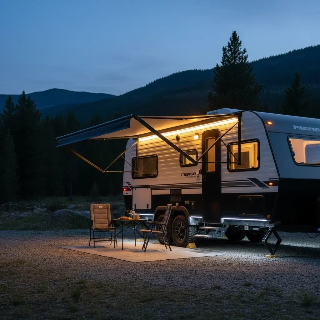 Karavan Dış Aydınlatma ve Tente Altı LED Sistemleri Doğru Işık Rengi Nasıl Seçilir?