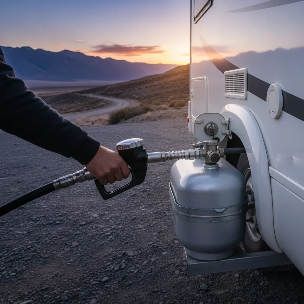 Karavanda Harici LPG Dolum Sistemi Sınır Tanımayan Enerji Özgürlüğü