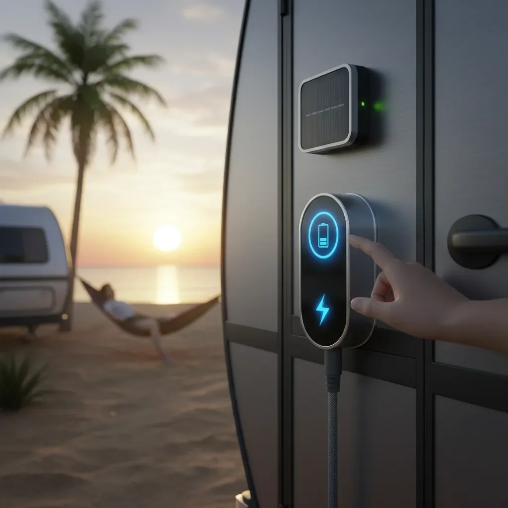 Karavan Akıllı Kilitlerinde Enerji Yönetimi Kapıda Kalma Korkusuna Son!