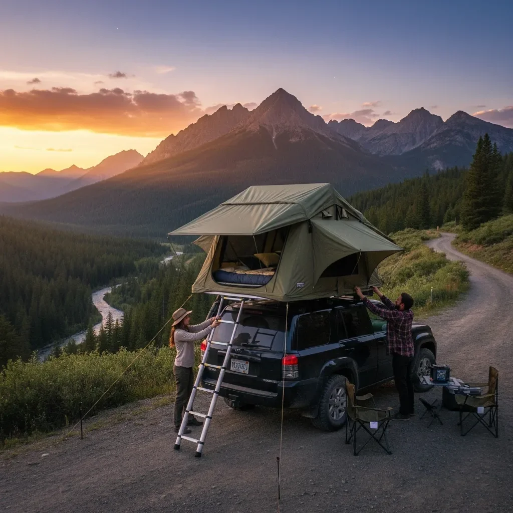 Araç Üstü Çadır Kurulum Rehberi