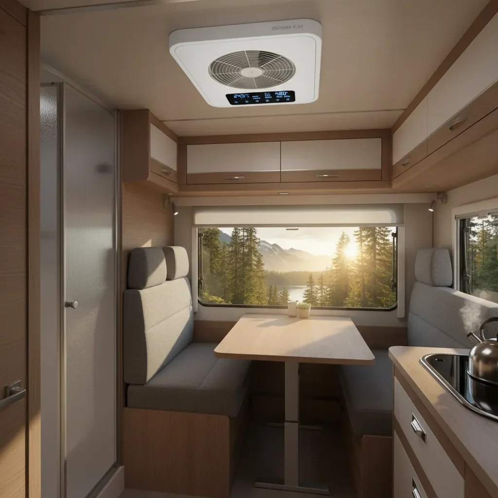 Berhimi Plus Fan Nedir, Ne İşe Yarar Karavan Havalandırmasında Son Nokta