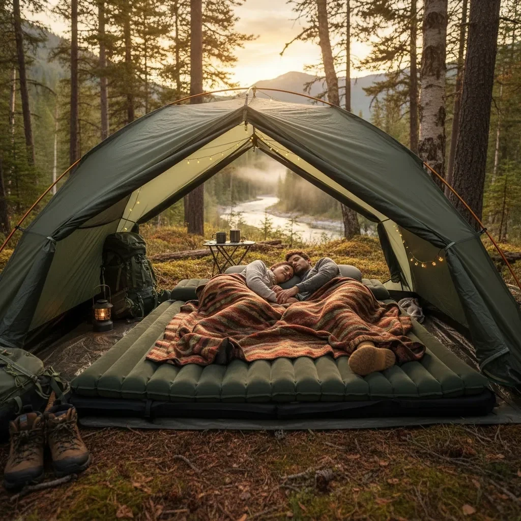 Doğada Rahat Uyku İçin Çift Kişilik Mat Seçenekleri