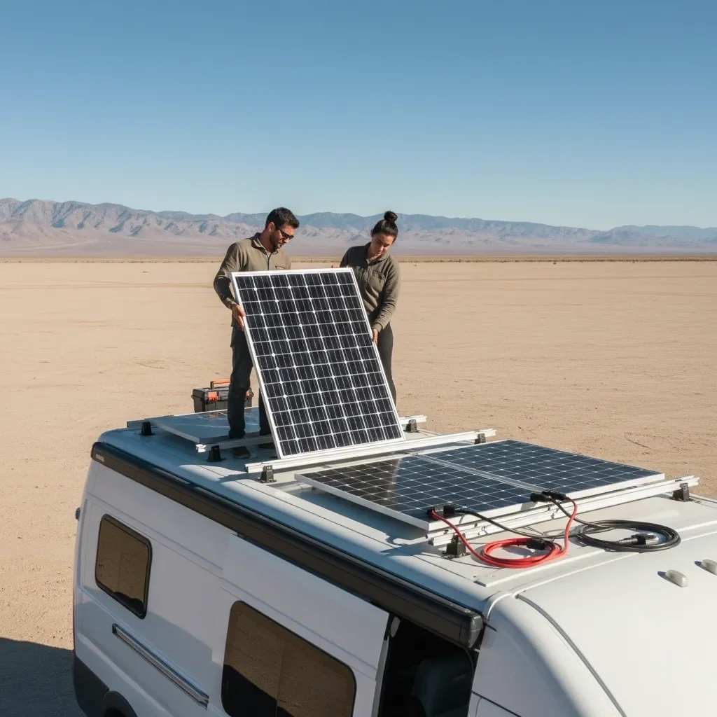 Karavan Güneş Enerji Sistemleri Kurulum Rehberi