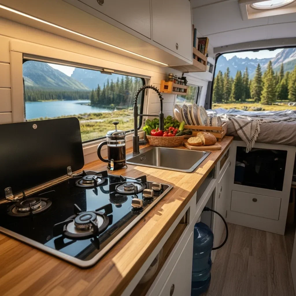 Karavan Hayatında Ocak ve Eviye Önemi