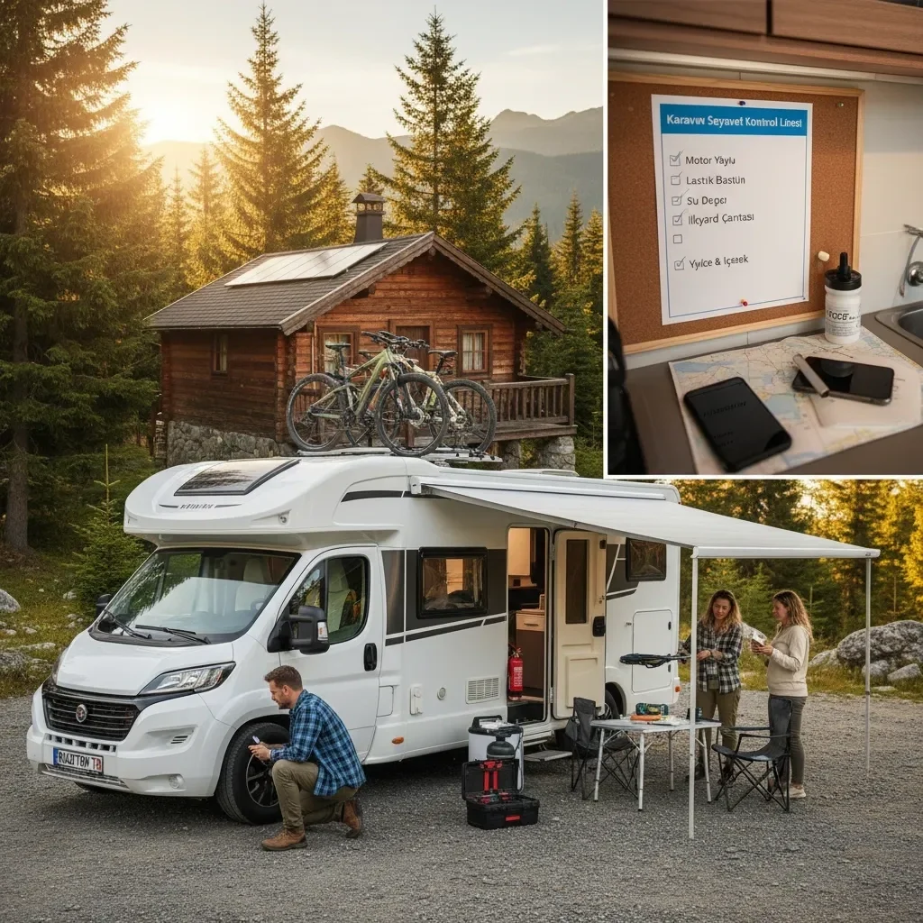 Karavan ile Seyahate Çıkmadan Önce Kontrol Edilmesi Gerekenler