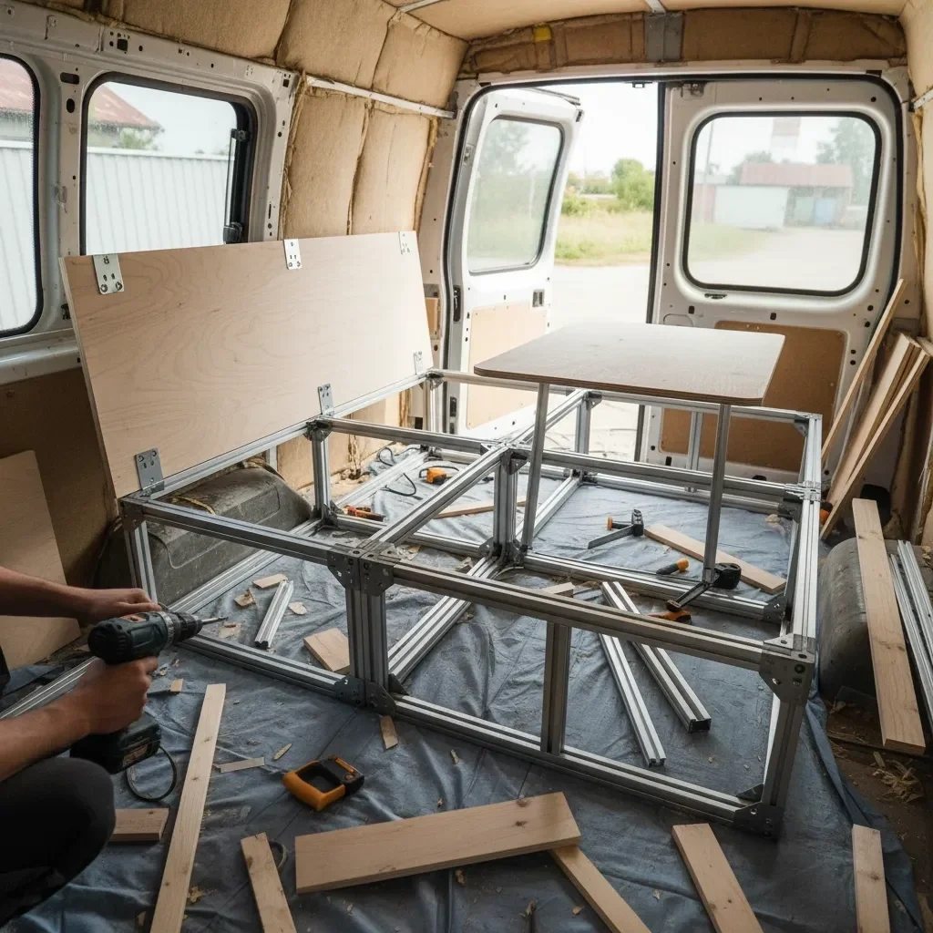 Karavan Mobilya ve Koltuk Düzenlemesi Kendi Kendine Yapım Fikirleri