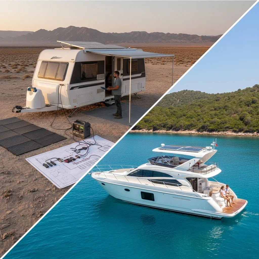 Karavan ve Tekneler İçin Enerji Çözümleri